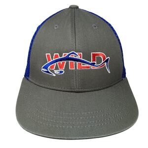 Wild Snapback Mesh Back Trucker Hat Multicolor One Size RepYourWater
